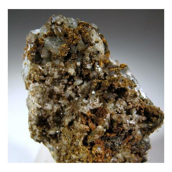 Cacoxenite With Quartz