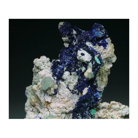 Azurite Conichalcite & Aragonite Copper