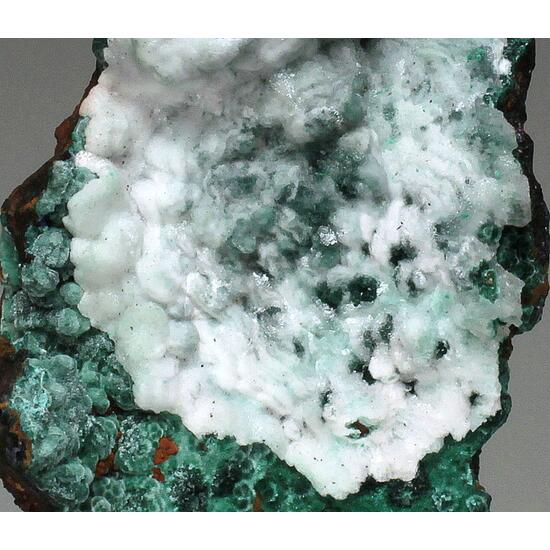 Cuprite Brochantite Malachite & Calcite