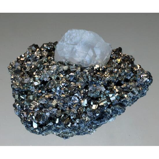 Manganoan Calcite Pyrite & Sphalerite