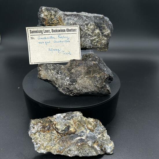 Native Mercury & Mercurian Tetrahedrite