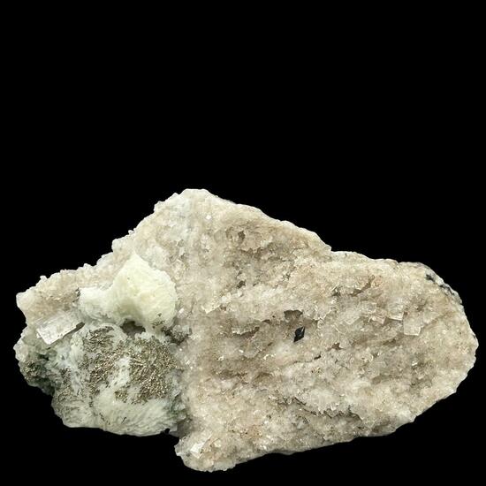 Anatase & Adularia & Baryte & Pyrite