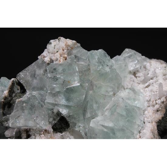 Fluorite With Quartz