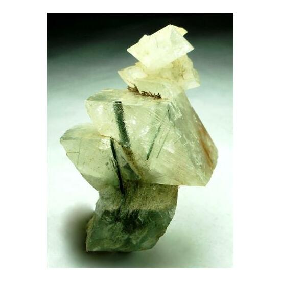 Adularia With Byssolite