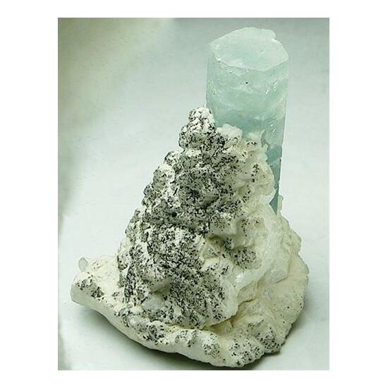 Aquamarine With Feldspar