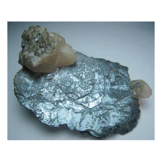 Hematite With Calcite
