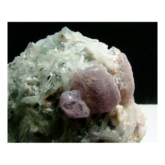 Indicolite With Cleavelandite & Lepidolite