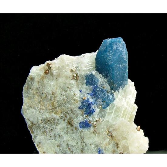 Afghanite With Lapis Lazuli & Pyrite