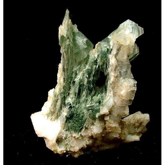 Albite With Actinolite & Byssolite