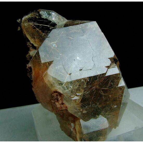 Quartz With Rutile Inclusions