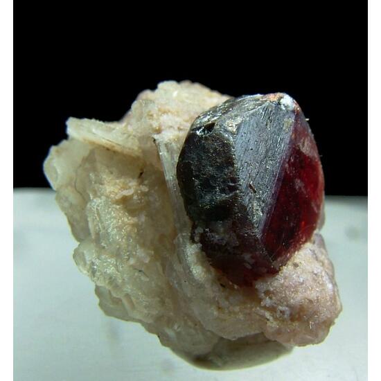 Tantalite-(Mn) With Lepidolite & Cleavelandite