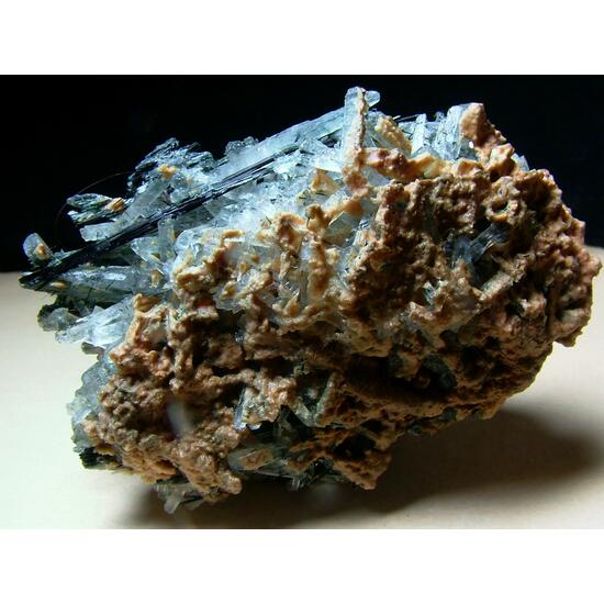 Natrolite With Actinolite