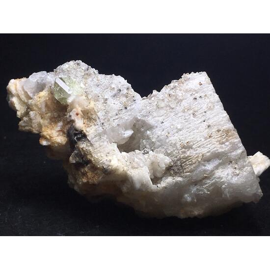 Hydroxylherderite With Hematite & Feldspar