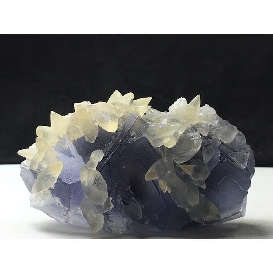 Fluorite With Calcite