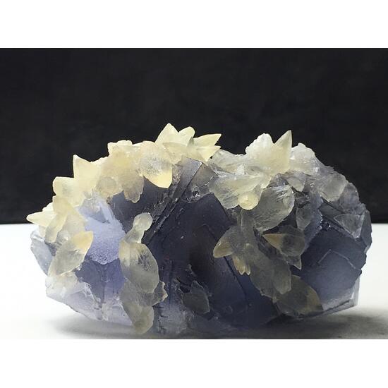 Fluorite With Calcite