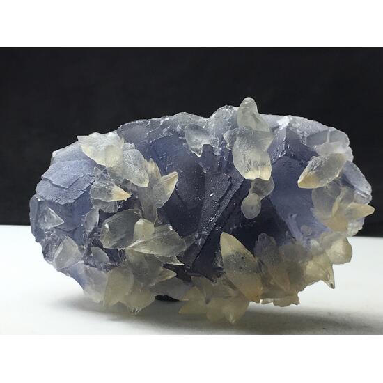 Fluorite With Calcite