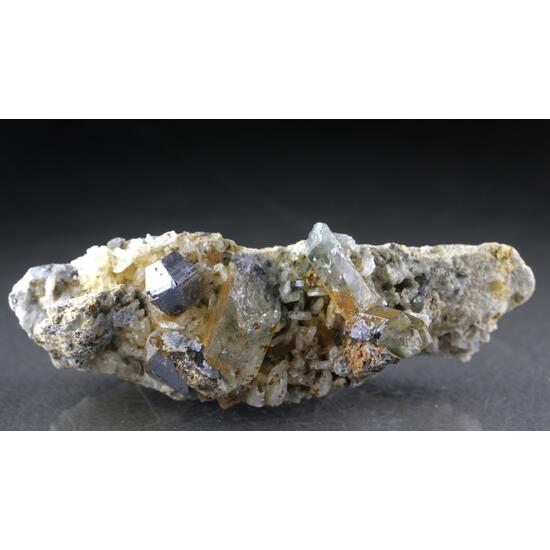 Anatase With Quartz & Albite