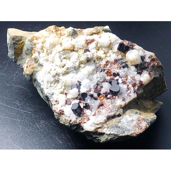 Vesuvianite With Albite