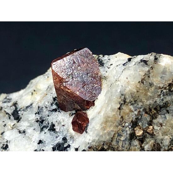 Zircon With Mica Var Biotite