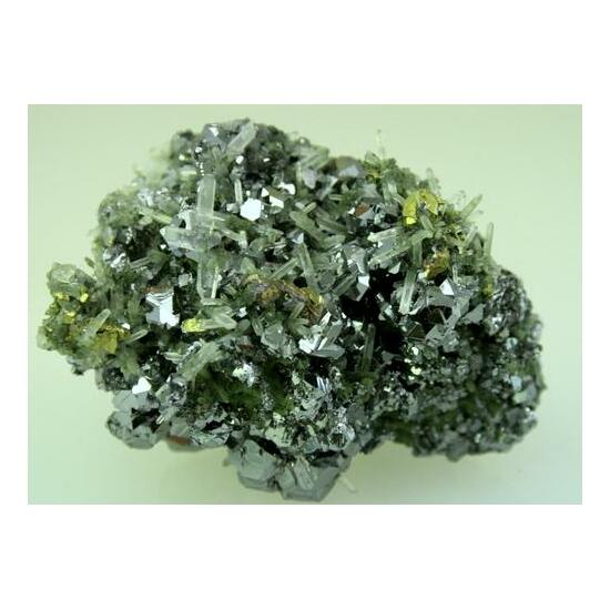 Galena & Chalcopyrite With Quartz Var Japan Law