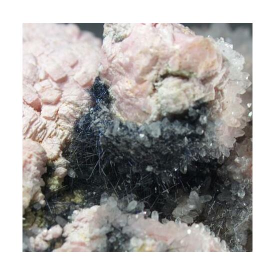 Rhodochrosite Quartz & Boulangerite
