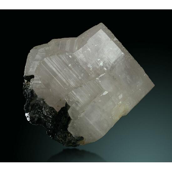 Manganoan Calcite On Galena