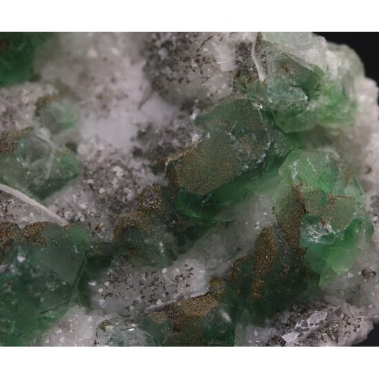 Fluorite On Quartz