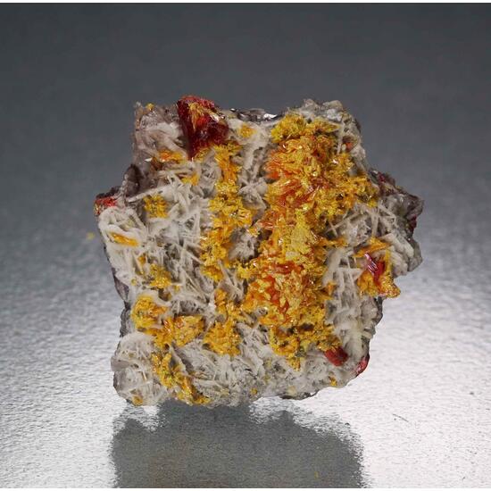 Baryte With Orpiment & Realgar