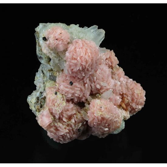 Rhodochrosite With Quartz