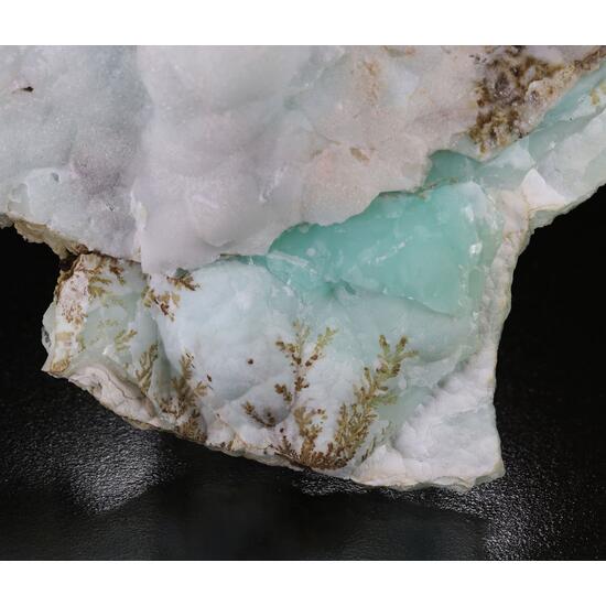 Smithsonite With Manganese Dendrites