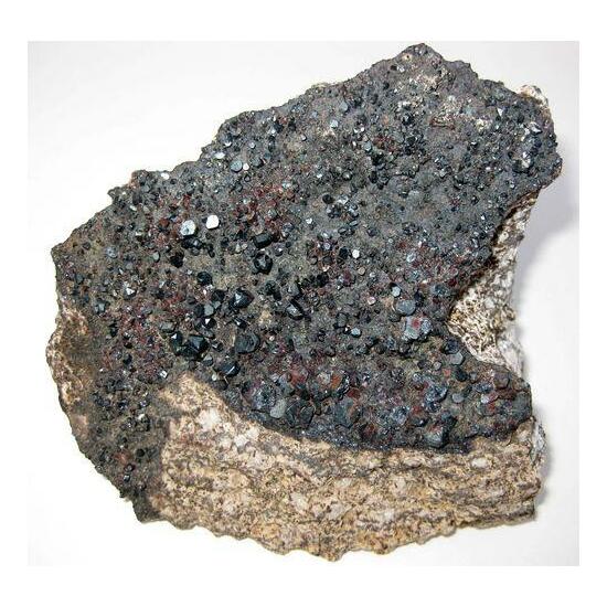 Hematite With Realgar