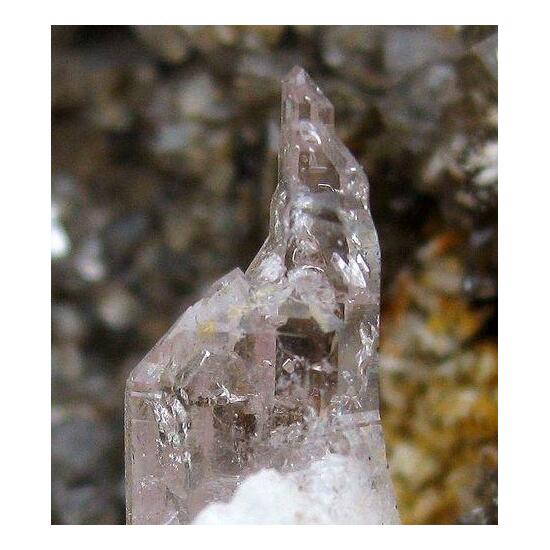 Quartz With Natrolite