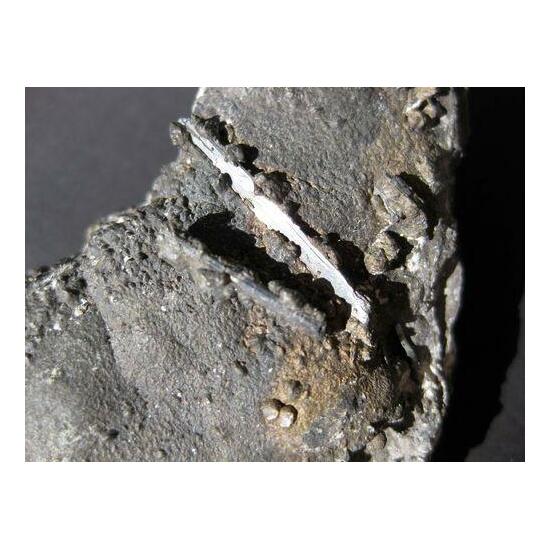 Bismuthinite & Bismutite On Blister Copper