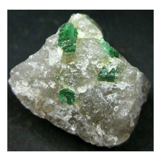 Emerald In Quartz