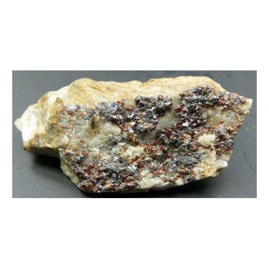 Galena & Sphalerite On Siderite