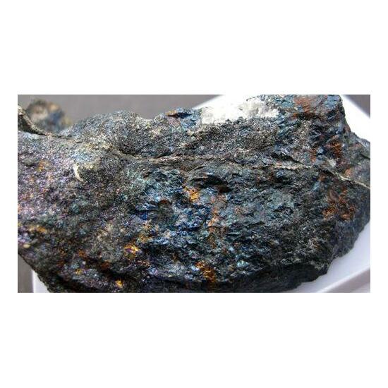 Native Silver In Bornite