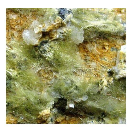 Byssolite With Adularia