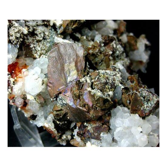 Chalcopyrite On Quartz