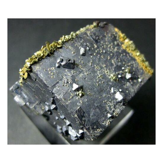 Galena With Marcasite & Sphalerite