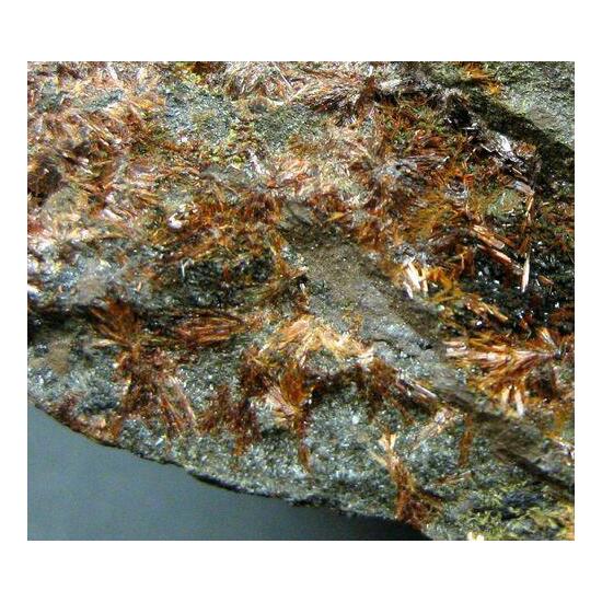 Oxiberaunite Cacoxenite & Dufrénite