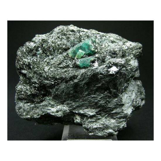 Emerald In Biotite Schist