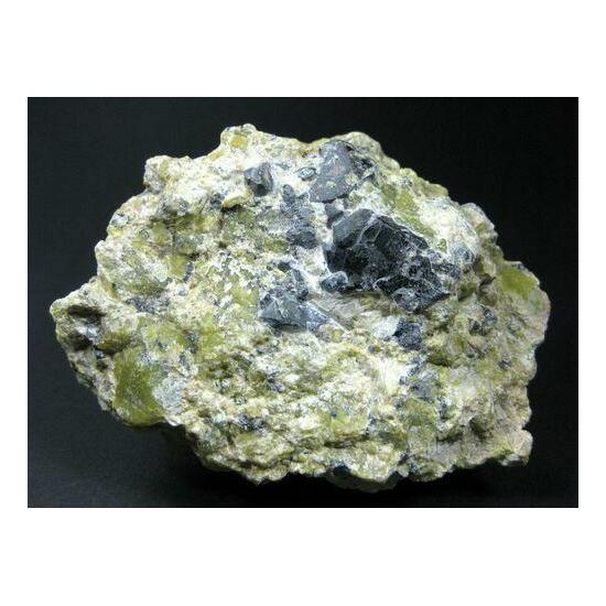 Hematite In Lizardite & Hydrotalcite