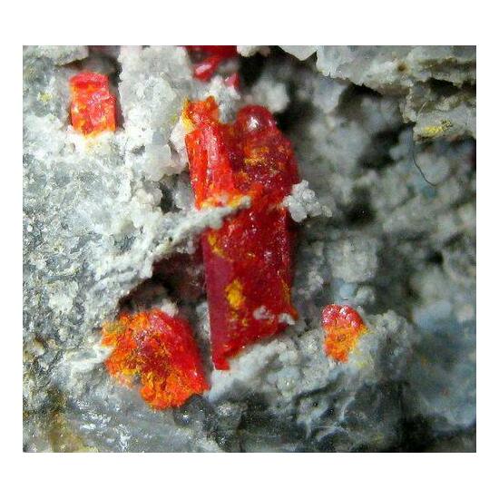 Realgar With Orpiment & Greigite