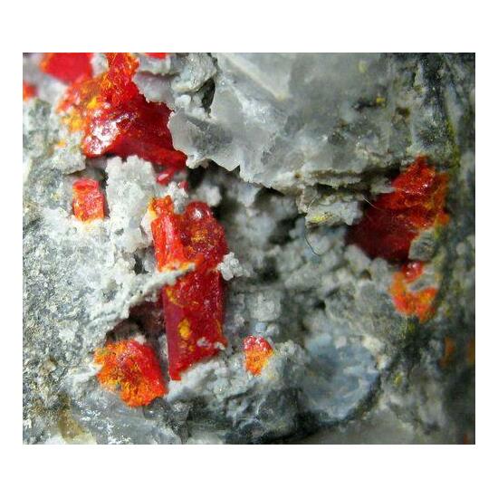 Realgar With Orpiment & Greigite