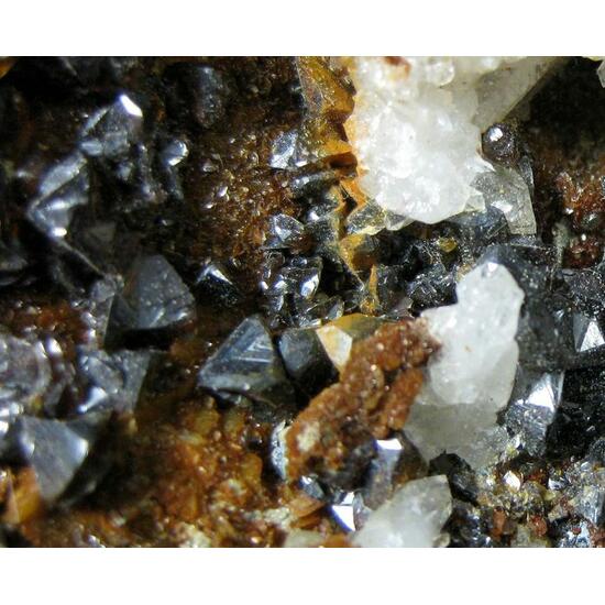 Sphalerite With Siderite & Quartz