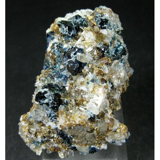 Lazulite With Quartz & Siderite