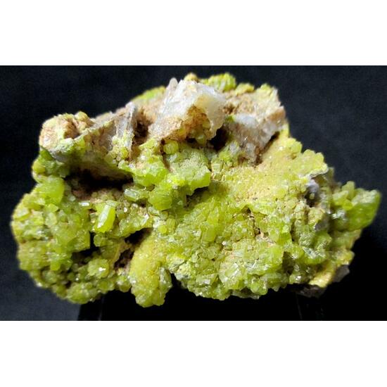 Pyromorphite On Quartz