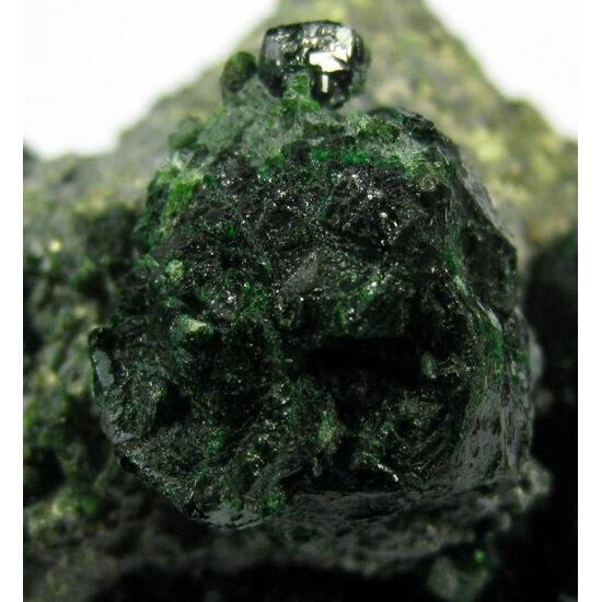 Uvarovite With Chromian Diopside & Cobaltpentlandite