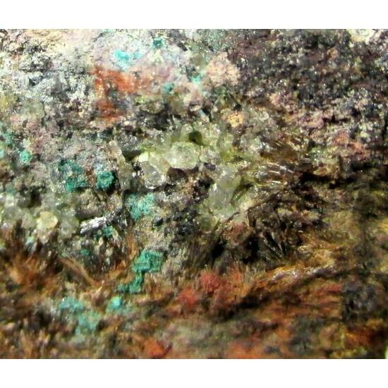 Törnebohmite Cerite Allanite Brochantite & Wroewolfeite