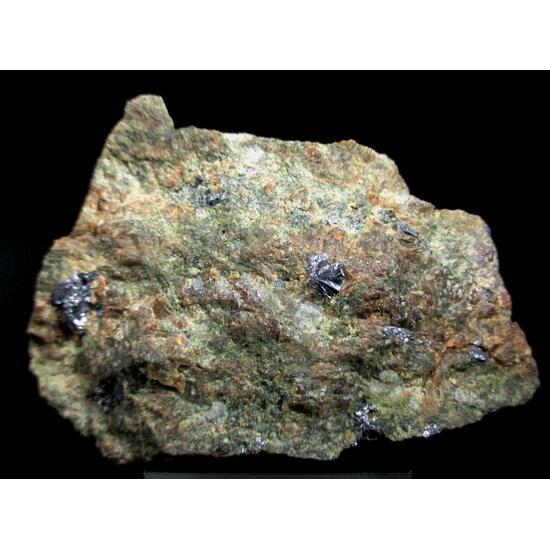 Molybdenite & Bayleyite On Garnet
